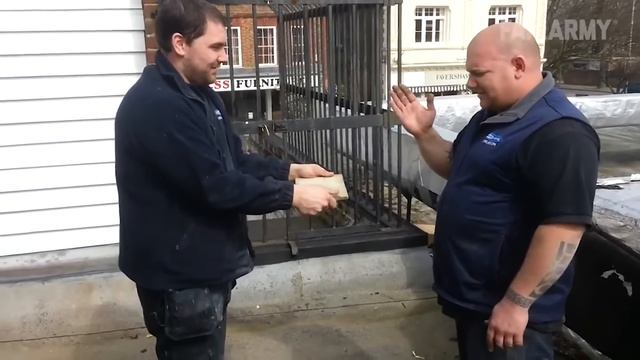 Man Tries To Park Jeep On Wall And Fails