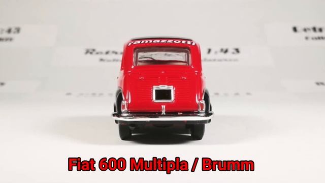 Fiat 1100, Fiat 600, Multipla / Brumm / 1:43