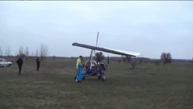 Мотодельтаплан. Прогар поршня. Летные испытания крыла.