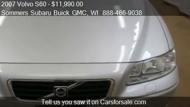 2007 Volvo S60 2.5T 4dr Sedan For Sale In Mequon, WI 53092 A