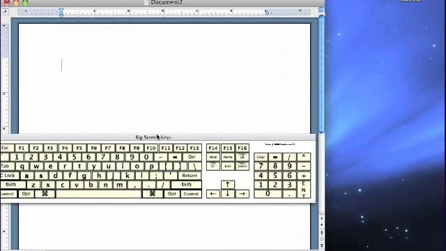 Big Screen Keys Tutorial - Free On-Screen Keyboard For Mac
