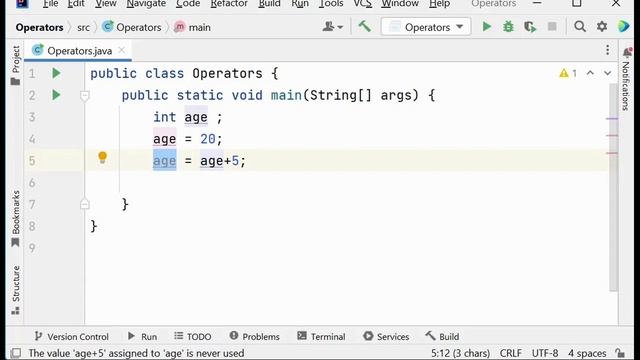 Assignment Operators(#3) || Arithmetic Operators  || JAVA SERIES || Interview ICSE CBSE