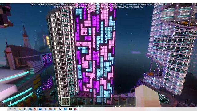 Minecraft Rtx Beta 2021 On Amd Rx6800xt