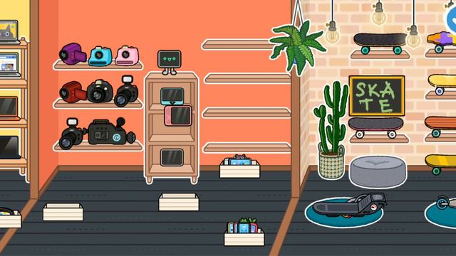 МАГАЗИН ЭЛЕКТРОННИКИ - ТОКА БОКА ! ОБУСТРОЙСТВО ДОМИКА ТОКА БОКА ! TOCA LIFE WORLD ! МИЛАШКА МАЛЫШК