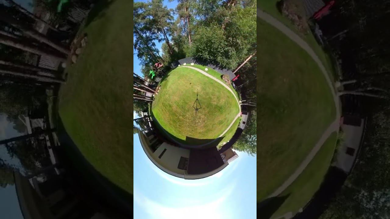 Дрон на планете