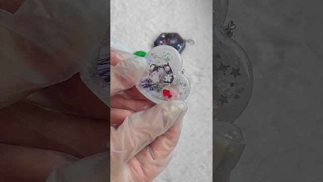 Брелок Се лянь ручной работы из эпоксидной смолы Благословение небожителей манга маньхуа