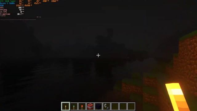 Minecraft 1.18.1 + SEUS Shaders - Ryzen 5 5600x + GTX 1660Super FPS TEST