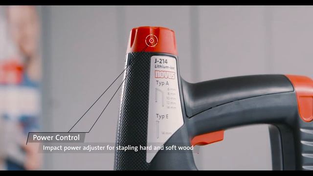 Novus Cordless Tacker J-214 | Product Video (english)
