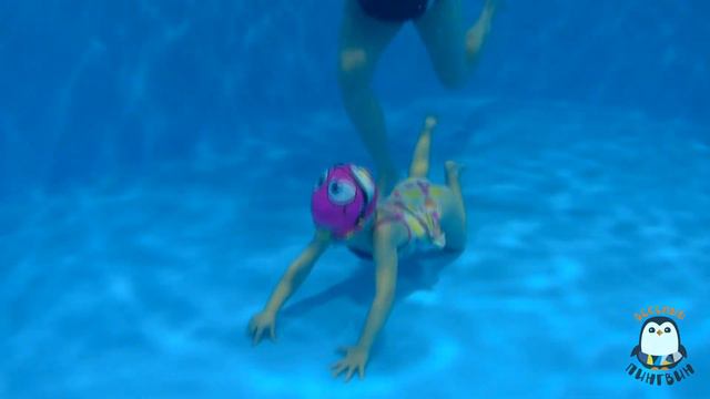 Детский бассейн Веселый Пингвин