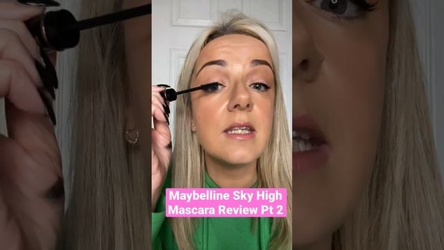 Maybelline Sky High Mascara Review Pt 2 #maybellinereview #maybelline #skyhighmascara #mascararevie