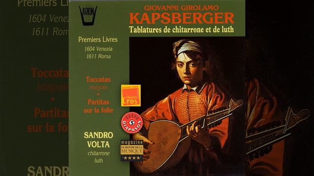 1er Livre De Tablature De Chitarrone, Toccata No. 2