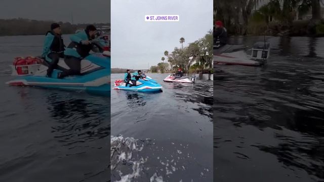 Ready To Ride My Waverunner In 60 Degrees Weather #waverunner