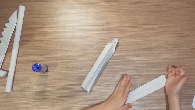Как сделать нож из бумаги | Оригами оружие из бумаги