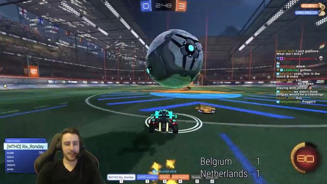Belgium Vs Netherlands | 2v2 Rocket League