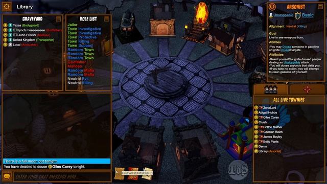 BEST ARSONIST GAME EVER | Town Of Salem