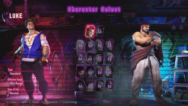 Street Fighter 6 OST-Character Select