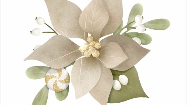 Nutcracker Gold Digital Kit | Christmas Scrapbooking, Card Making, Mini Album Kit
