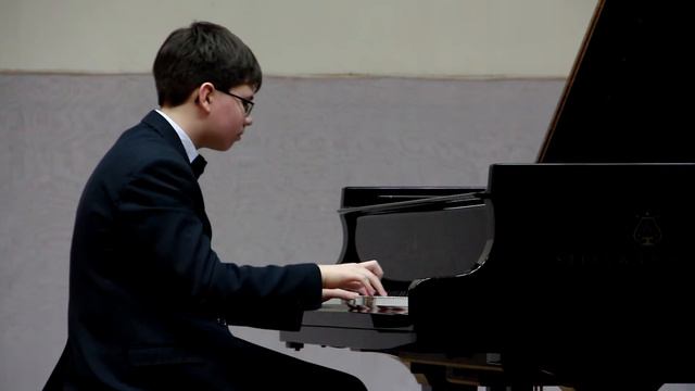 С В  Рахманинов Прелюдии ор  32  5 G dur  6 f moll исп  Арсений Ланин 13 лет