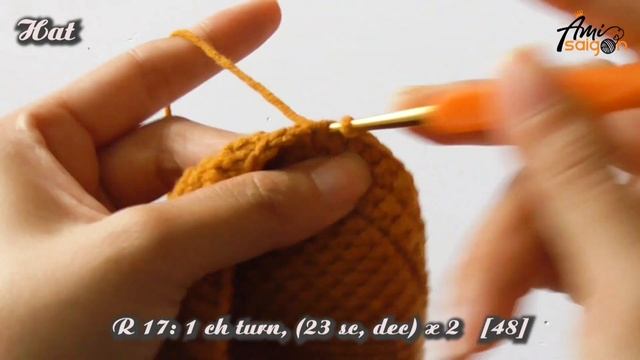 #549 | Hello Kitty In Monkey Outfit Amigurumi (3/5) | How To Crochet Dolls Amigurumi | @AmiSaigon