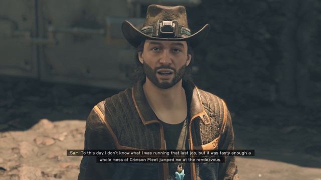 Starfield - Romance - Conversation W/Sam Coe About His Background