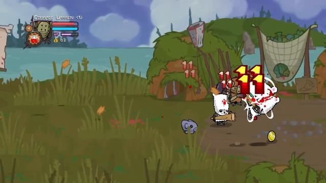 Castle Crashers Remastered - 0 DEFENSE CHALLENGE PART 1 (2022)