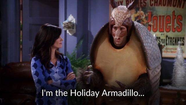 LEARN ENGLISH For Christmas With FRIENDS   The Holiday Armadillo
