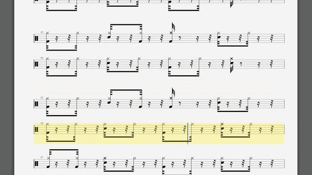Metallica   Of Wolf And Man Drum Tablature