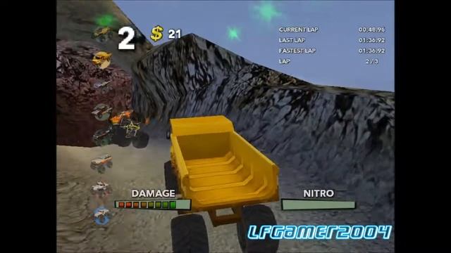 [NOSTALGIA] Monster Trux Extreme: Offroad Edition - Dumper - Volcano Cove