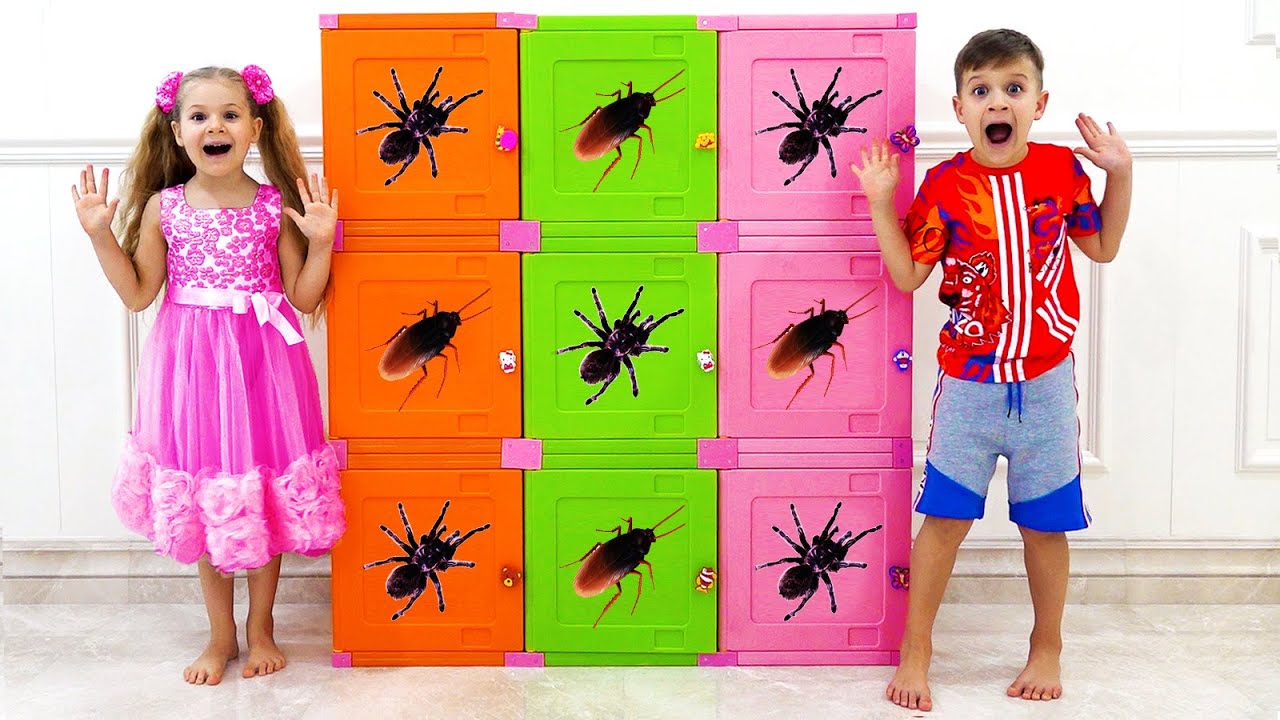 Диана и Рома - таинственный вызов в доме