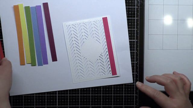 Dress It Up With Jess - Using Cardstock Scraps Feat. Herringbone Panel Die