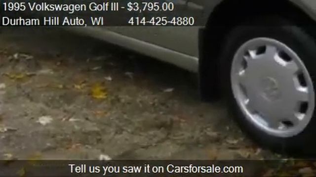 1995 Volkswagen Golf III Celebration Edition For Sale In Mus