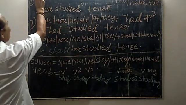 Structure Of (Present/Past/Future) Perfect And Perfect Continuous