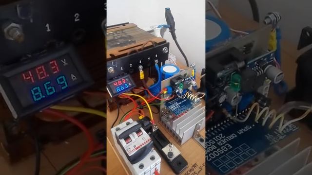 Inverter 48V -220V Test Pompa 1,36Hp 1400W A Vuoto