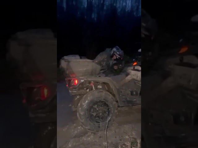 Когда решил что твоя лебедка выдержит всё!