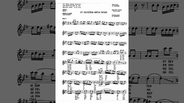 1007 Ey SevDiĞim Artık Yeter