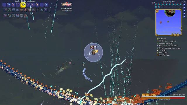 Terraria Calamity Mod 2.0.1 | Storm Weaver | Melee (Death Mode)