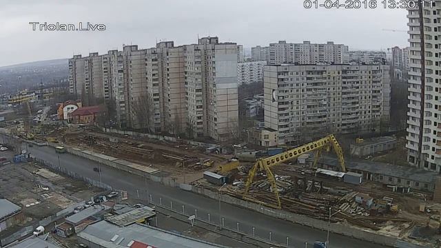 Triolan.Live - Харьков, строительство станции метро 