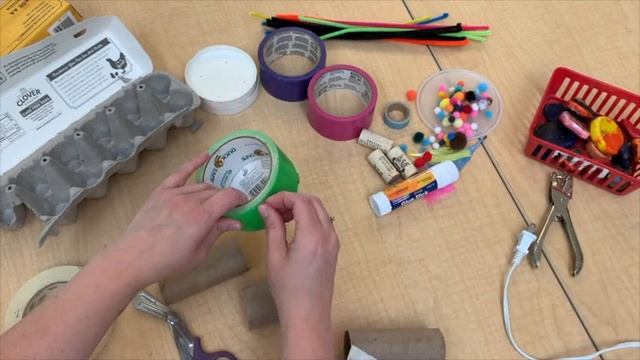 Recycled Craft Project For Kids | DIY Trains | Wacky Wednesday Discoveries