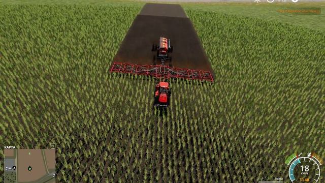Farming Simulator 19 ПРИМЕР РАБОТЫ ТЕХНИКИ