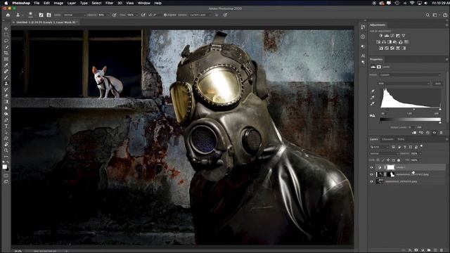 Photoshop: How To Composite, Remove Object, Select Subject And Replace Background (Start To Finish)