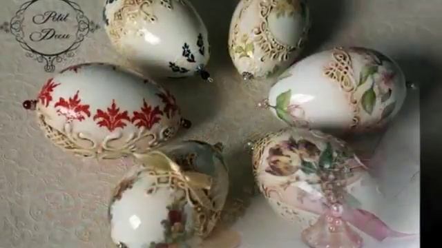 Пасхальные яйца. Декупаж. Мастер класс