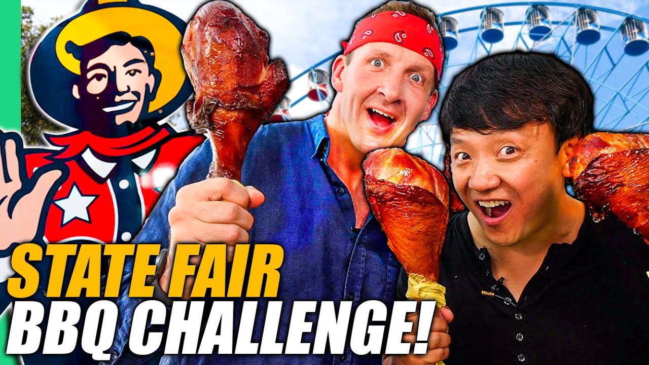 Texas BBQ CHALLENGE With Mike Chen!! Who Will Quit First