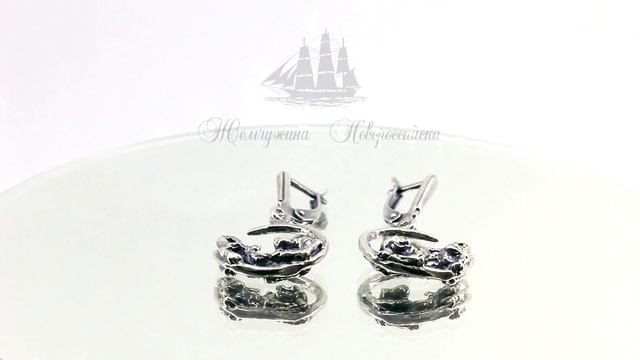 30049 БИЖУТЕРИЯ, СЕРЬГИ, ЖЕМЧУЖИНА НОВОРОССИЙСКА