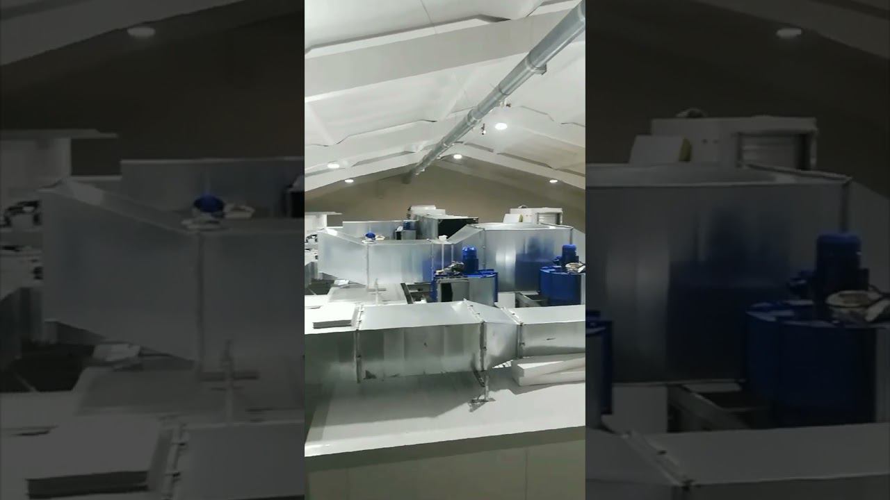 Монтаж линии покраски ТЕХНОЛАЙН