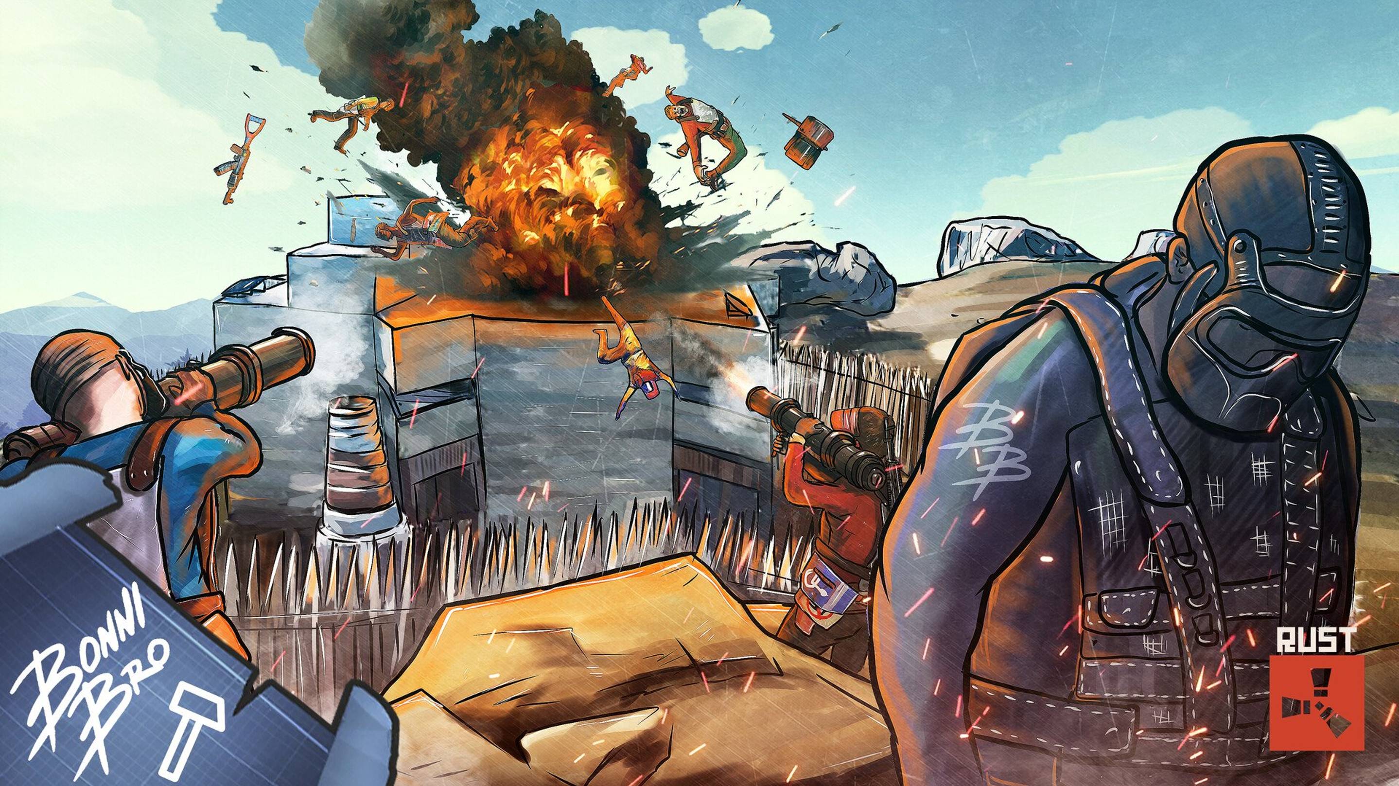 Rust развитие на новом серваке