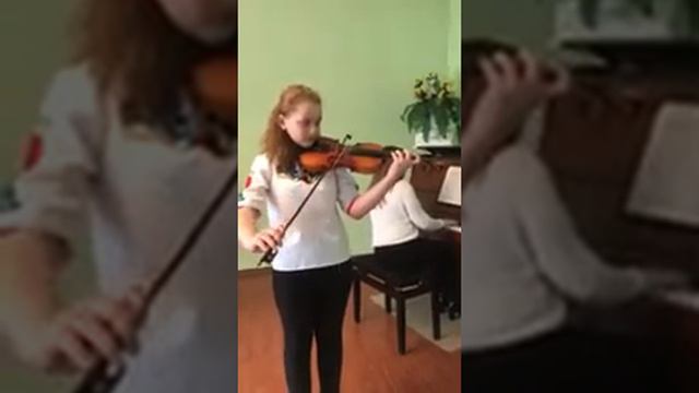 Горничар Аліна_«Місяць на небі» українська народна пісня в обробці О.  Агапової