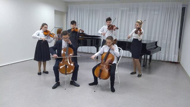 П. Локателли Трио-соната D-moll, 1 часть.