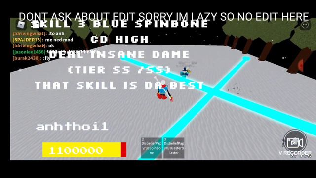 Roblox || (showcase) Disbelief Papyrus|| Undertale Sans Au Battle