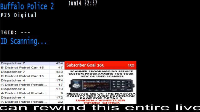 06/14/20 PM Buffalo NY Live Police Scanner Stream -  Niagara County Fire Wire