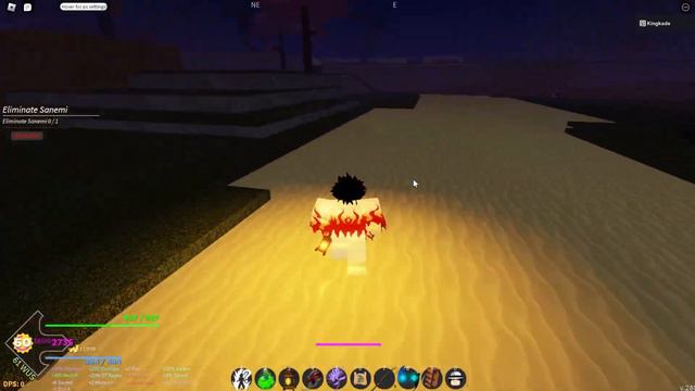 Sanemi Boss Location [Project Slayers]